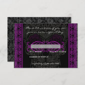 Kant Kant Suiker Schedel Dag van de Doden RSVP (Voorkant / Achterkant)