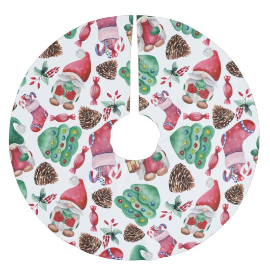 Kant-kerstontwerp Kerstboom Rok (Voorkant)