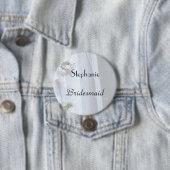 kant, naam, Bridesmaid Button Pin (In situ)
