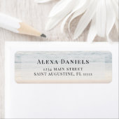 Kant Nautical Moderne Return Address Label (Insitu)