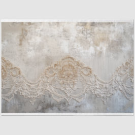 Kant Patina, Beige Grijs Shabby Chic Achtergrond Tissuepapier