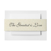 Kant Schrift Christelijk Katholiek Bruiloft Uitnodigingen Wikkel (Voorkant Voorbeeld)