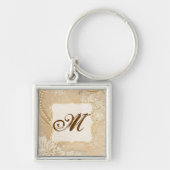 kant sieraden Victoriaans Sleutelhanger (Voorkant)