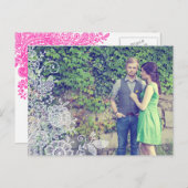 Kant uit de oude doos - Save the Date Aankondigingskaart (Voorkant / Achterkant)