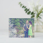 Kant uit grootmoeders tijd - Bewaar de datum Aankondigingskaart (Staand voorkant)