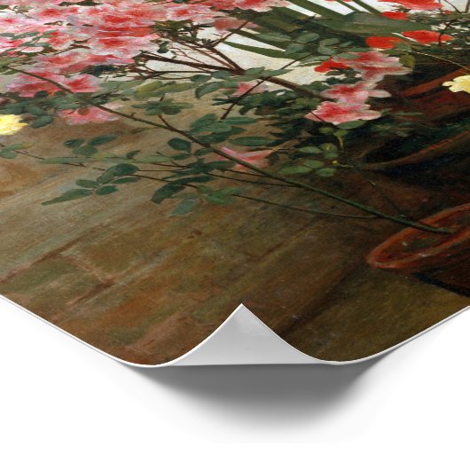 Kant van een kas | George Cochran Lambdin Poster (Hoek)