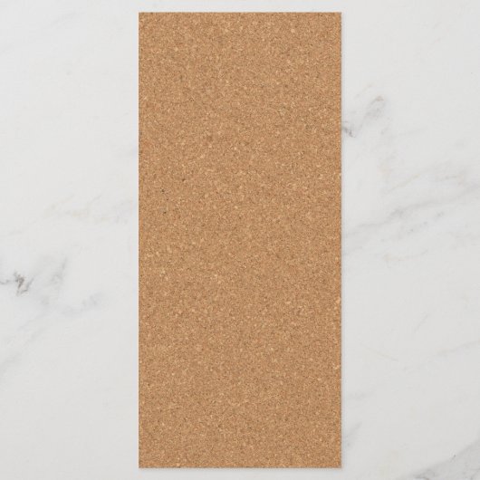  kant Wijn Cork Wedding Menu (Achterkant)