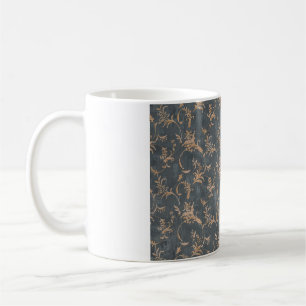 Kantaarnoud ornament behangsel op straat koffiemok