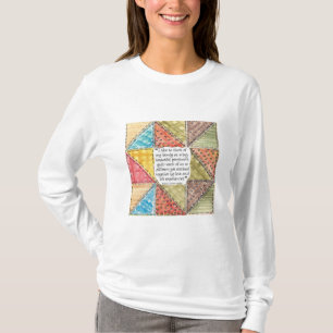 Kantel design T-Shirt voor vrouwen