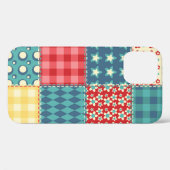 Kantel naadloos patroon. lappendeken Case-Mate iPhone case (Achterkant (horizontaal))