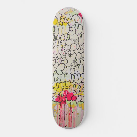 Kantel "Real Graffiti Love" Deel III Skateboard (Voorkant)
