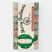 Kantel-show met kerstboomverkanting spandoek (Verticaal)