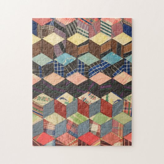 Kantel van struikblokken legpuzzel (Verticaal)