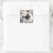 Kantel Vierkante Sticker (Tas)