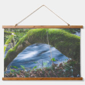 Kantelbaar magisch bos hangend wandkleed (Voorkant)