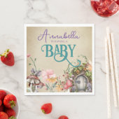 Kantelbare boerentuin op vette perkament servet (Insitu)