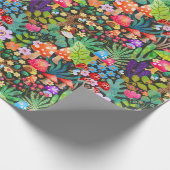 Kantelboer Garden Rustic Scene Cadeaupapier (Hoek)