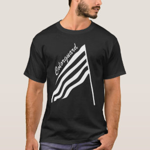 Kantelde vlag T-Shirt