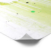 Kantelen "ABC"-druk Poster (Hoek)