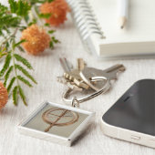 Kantelkompas van Count Grandpre Sleutelhanger (Zijkant)