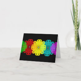 Kanten Bloemen met van Parels het Begroeten en van Kaart