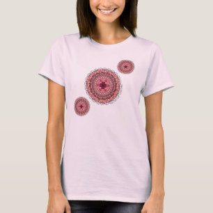 Kanten Valentijnsdag lichte dames shirt