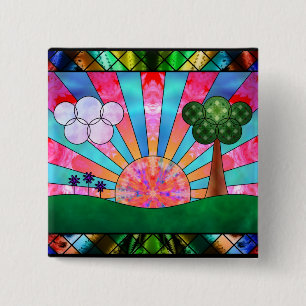 Kanticel van de Button van de zon