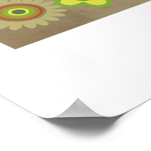 Kanticel van de zon: groot Poster (Hoek)