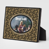  kantkunst plaque fotoplaat (Zijkant)