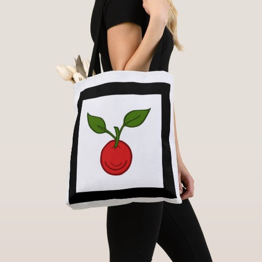 Kanton Appleholm Populace Badge Canvas tas (Dichtbij)