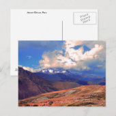 Kanton-boeg, Andes-bergen, Peru Briefkaart (Voorkant / Achterkant)