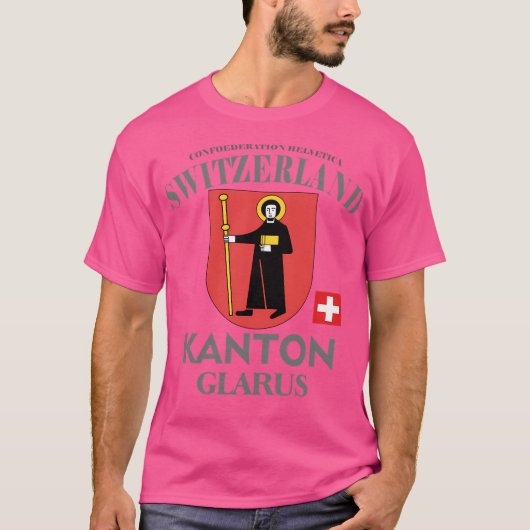 Kanton Glarus - Zwitserland T-shirt (Voorkant)