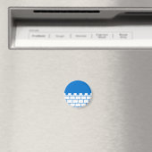 Kanton Grey Gargoyles Populace Badge Magneet (Insitu (Vaatwasser))