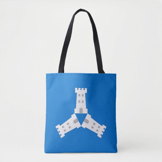 Kanton Kapellenberg Populace Badge Canvas tas (Voorkant)
