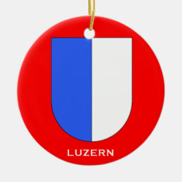 Kanton Lucerne* Kerstornament Keramisch Ornament