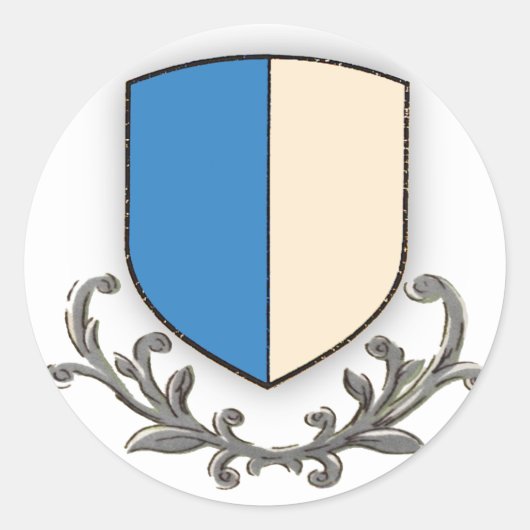 Kanton Luzern Ronde Sticker (Voorkant)