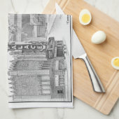 Kanton Ohio Historic Landmarks Theedoek (Quarter Fold)