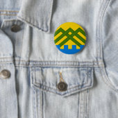 Kanton Wyldewode Populace Badge Ronde Button 5,7 Cm (In situ)