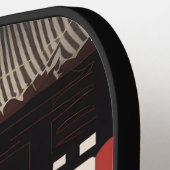 Kantonese melodische traditie #2 pickleball paddle (Links Detail)