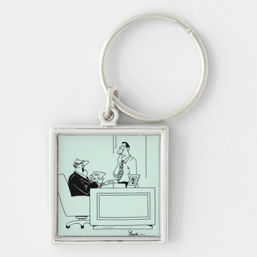 Kantoor Blaam Sleutelhanger (Voorkant)