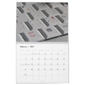 Kantoor-briefpapier Kalender (Feb 2027)