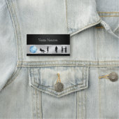 Kantoor Business People World Wereldbol Naamplaatje (In situ)