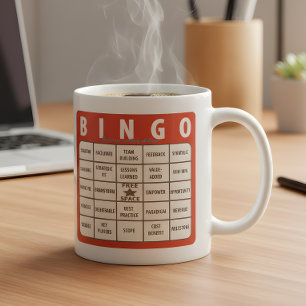 Kantoor Buzzwords Bingo Novelty Koffiemok