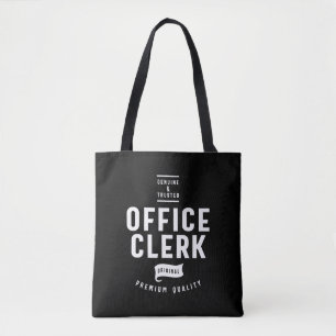Kantoor Clerk Job Title Cadeau Draagtas