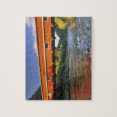 Kantoor Covered Bridge, de langste in Oregon op 2 Legpuzzel (Verticaal)