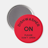 Kantoor Dishwasher Notices Magnet Magneet (Voorkant / Achterkant)