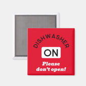 Kantoor Dishwasher Notices Magnet Magneet (Voorkant / Achterkant)