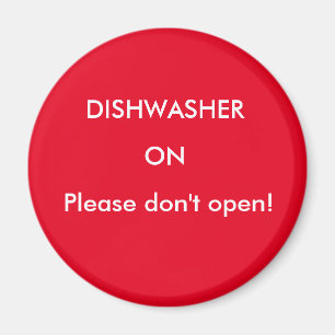 Kantoor Dishwasher Notices Magnet Magneet