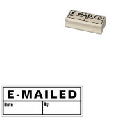KANTOOR E-MAIL DATUMSTEMPEL 	RUBBERSTEMPEL (Gestempeld)