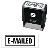 KANTOOR E-MAILED ZELF-INKINGSTEMP  ZELFINKTENDE STEMPEL (In situ)